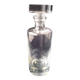 Cylindrical whiskey decanter in Sèvres crystal.