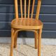 Série de 5 chaises Baumann hêtre clair 1960