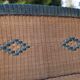 Rattan bench