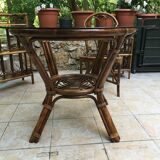 Rattan table
