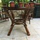 Table en rotin