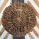 Old wicker tray wall decoration