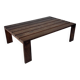 Mid Century Dutch Wengé Coffee Table, 1960s
