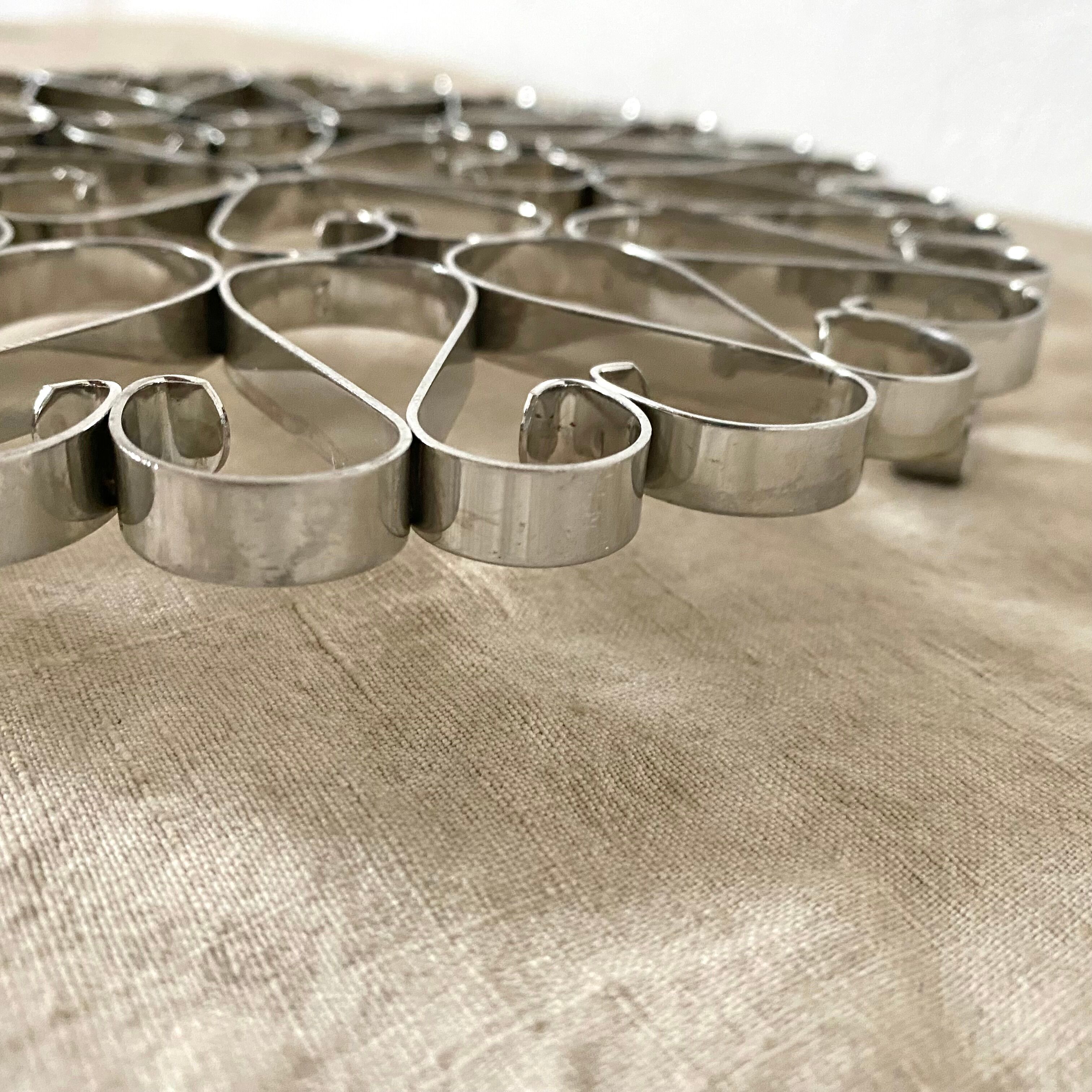 Vintage silver metal trifle