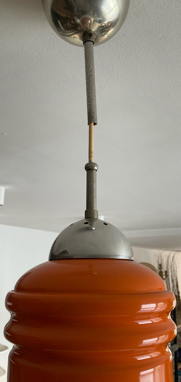 Mazzega pendant lamp in Murano glass from the 60s-70s