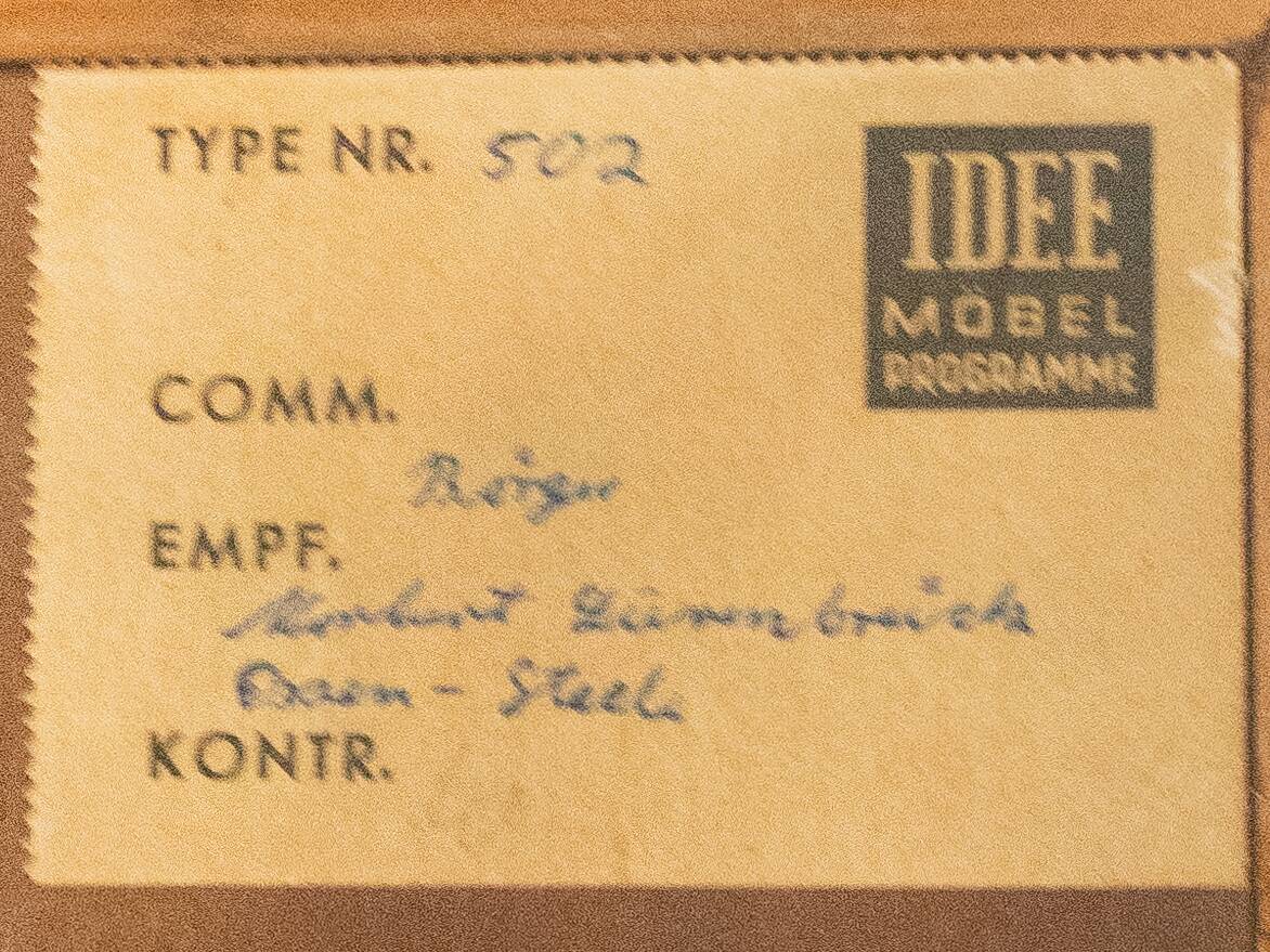 Classic wardrobe from the IDEE Möbel series by Erich Stratmann for Oldenburger Möbelwerkstätten, 1950s