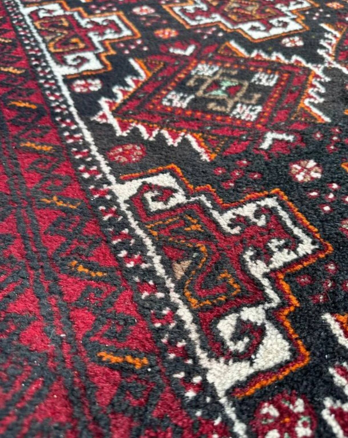 Handmade Balouch rug 220cm x 110cm