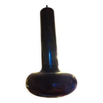 Lita pendant light, chocolate color, 1970