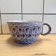 Large ceramic mug signed Jean Austruy