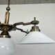 Large cubist chandelier