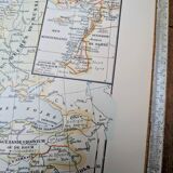 Printed in 1900, Europe in 1270. Original Authentic Vintage.