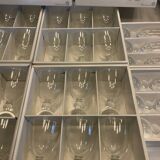 Set de 70 verres Crystal Durand - Organdi -