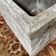 Art Deco period cement cache-pot signed "Louis Lonati Dijon"