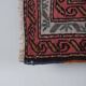 Vintage handmade Turkish rug 120x199 cm