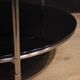 1980s coffee table on casters