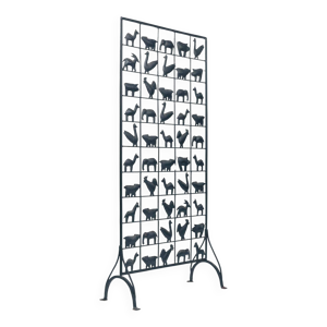 Paravent en fer forgé