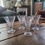 4 Italian dessert bowls. Vintage 1970-80