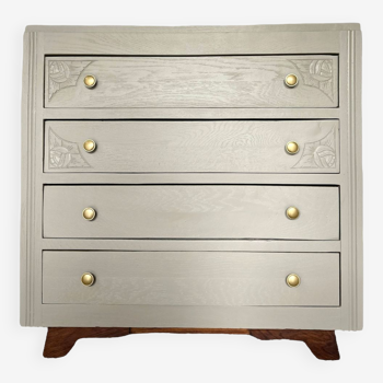 Art deco chest of drawers