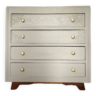 Art deco chest of drawers