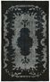 Overdyed Wool Vintage Handmade Carved Rug 169 cm x 288 cm