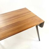 Mid century Ercol beech & elm drop leaf dining table