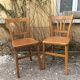 Bistro chairs