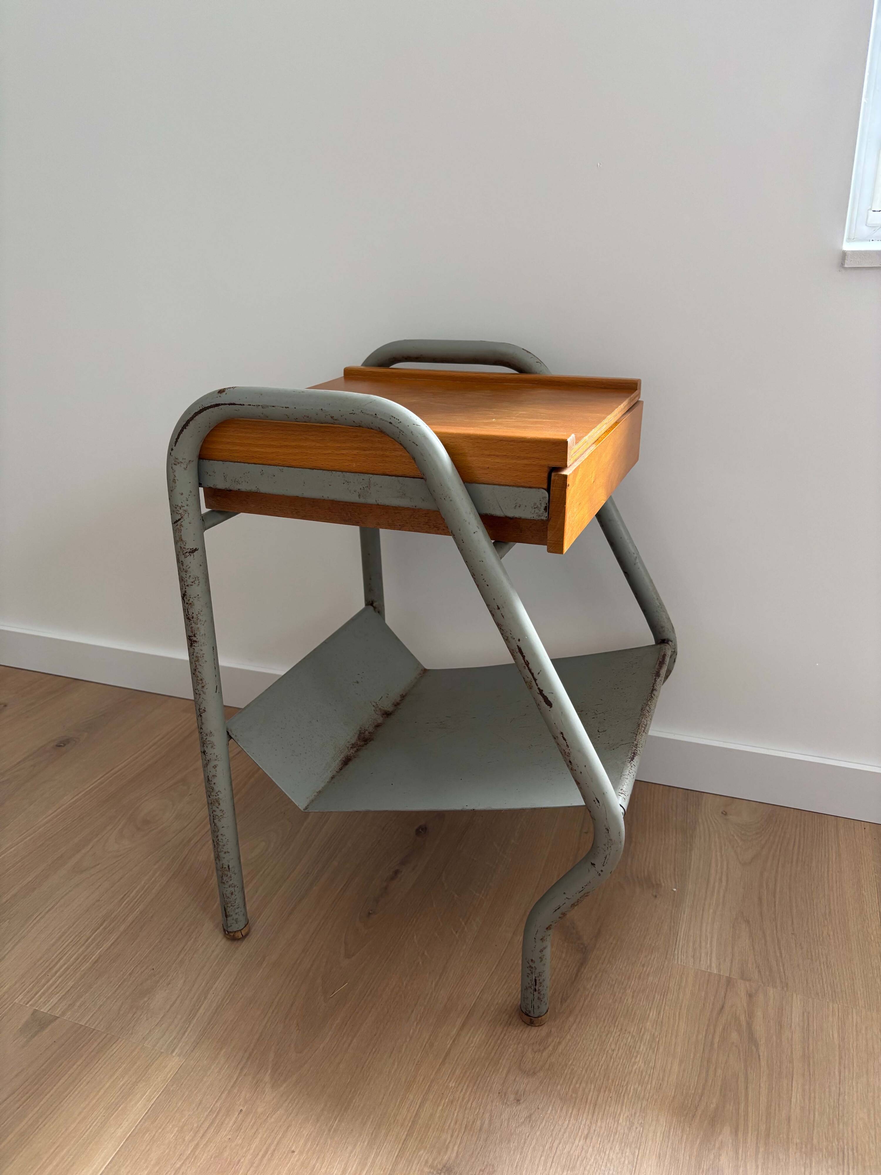 Boarding school bedside table