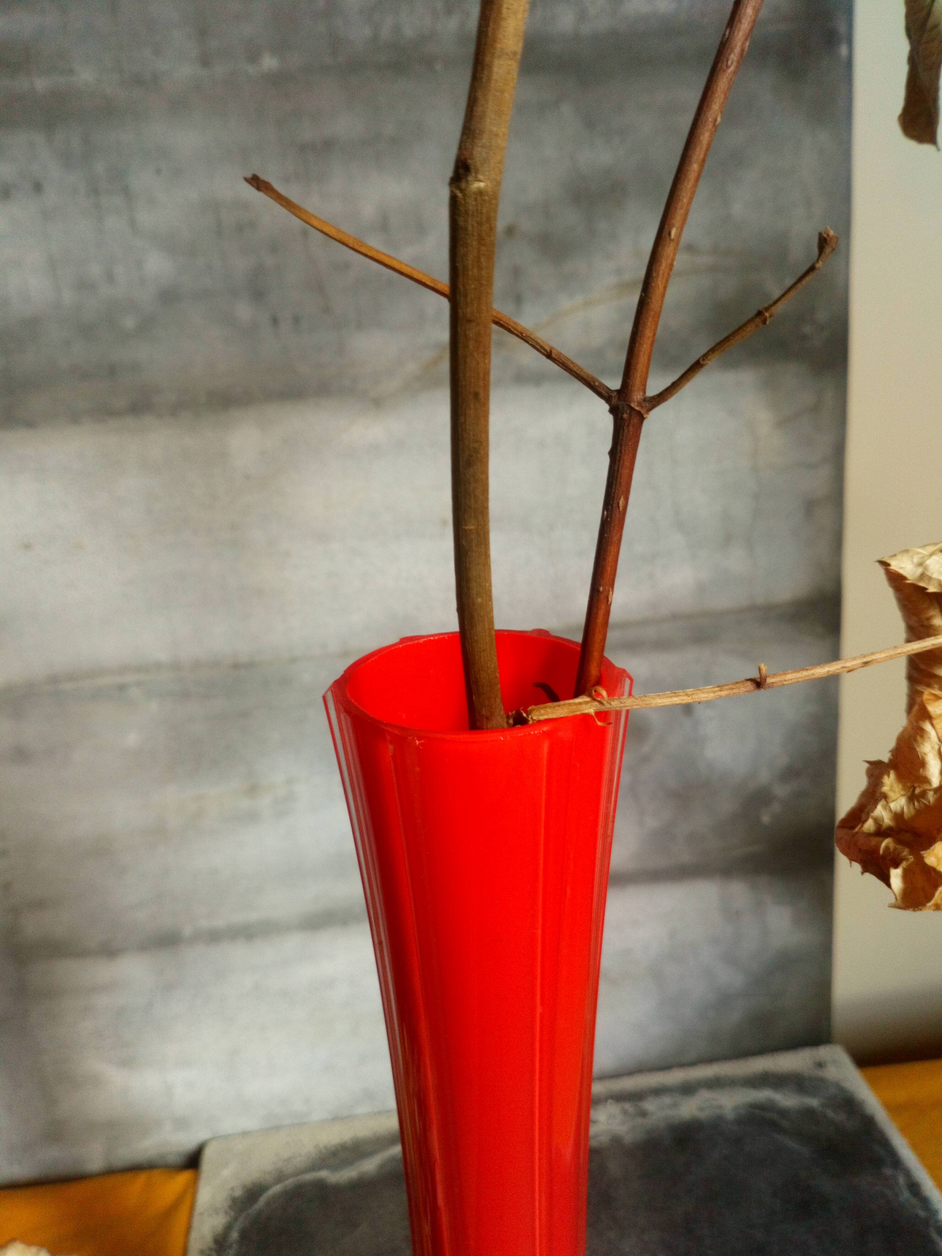 Soliflore stretched glass painted 60s