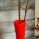 Soliflore stretched glass painted 60s