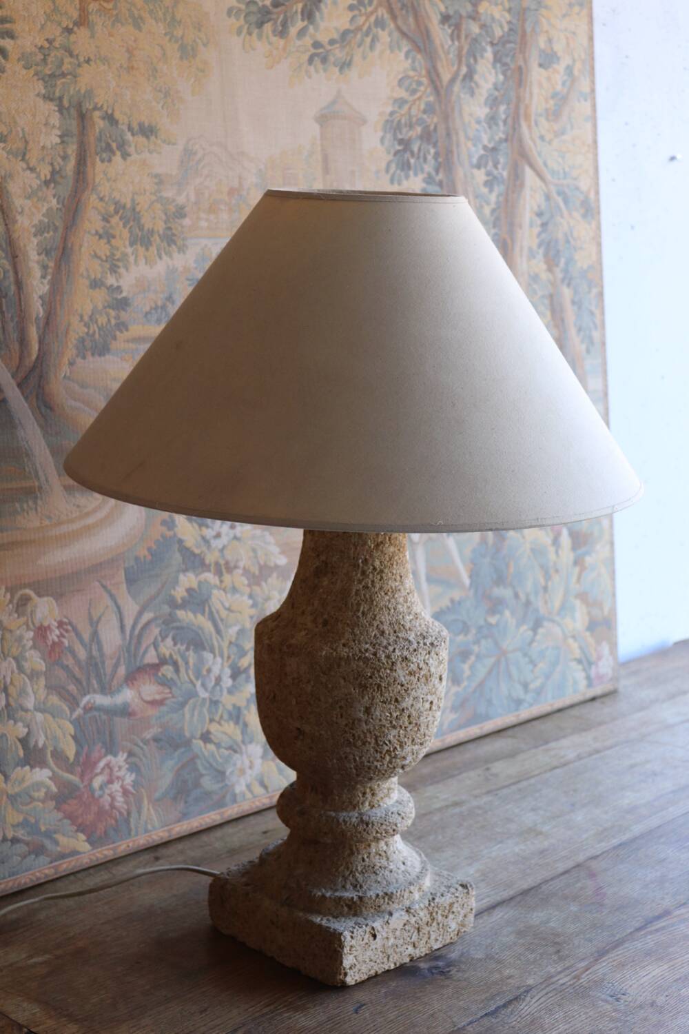 Vintage stone lamp – 1970s