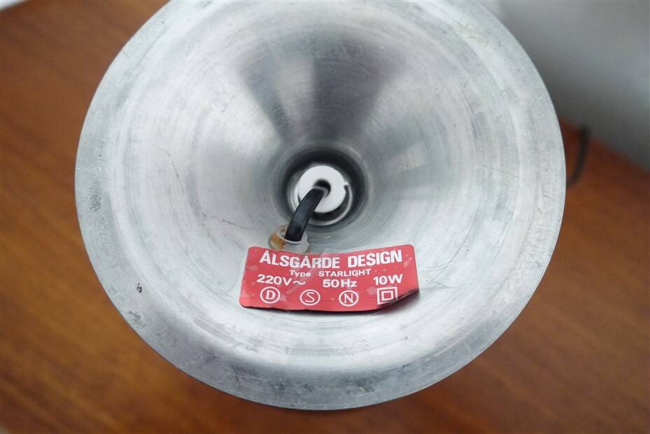 Danish fiber optic lamp 1970