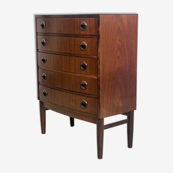 Danish Chest of Drawers in Rosewood by Kai Kristansen 1960s