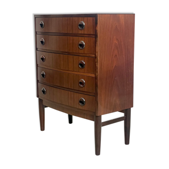 Commode danoise en palissandre par Kai Kristansen années 1960