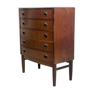 Danish Chest of Drawers in Rosewood by Kai Kristansen 1960s