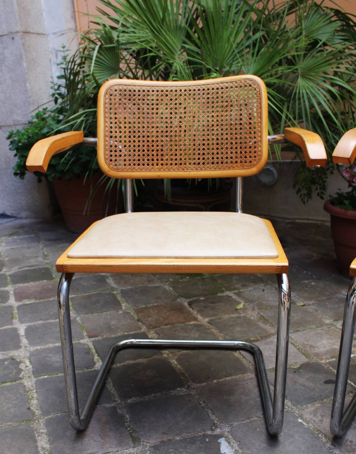 Cesca B64 x4 armchairs Marcel Breuer