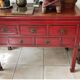 Commode, console chinoise