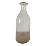 Ancienne grande bouteille soufflé collection verrerie