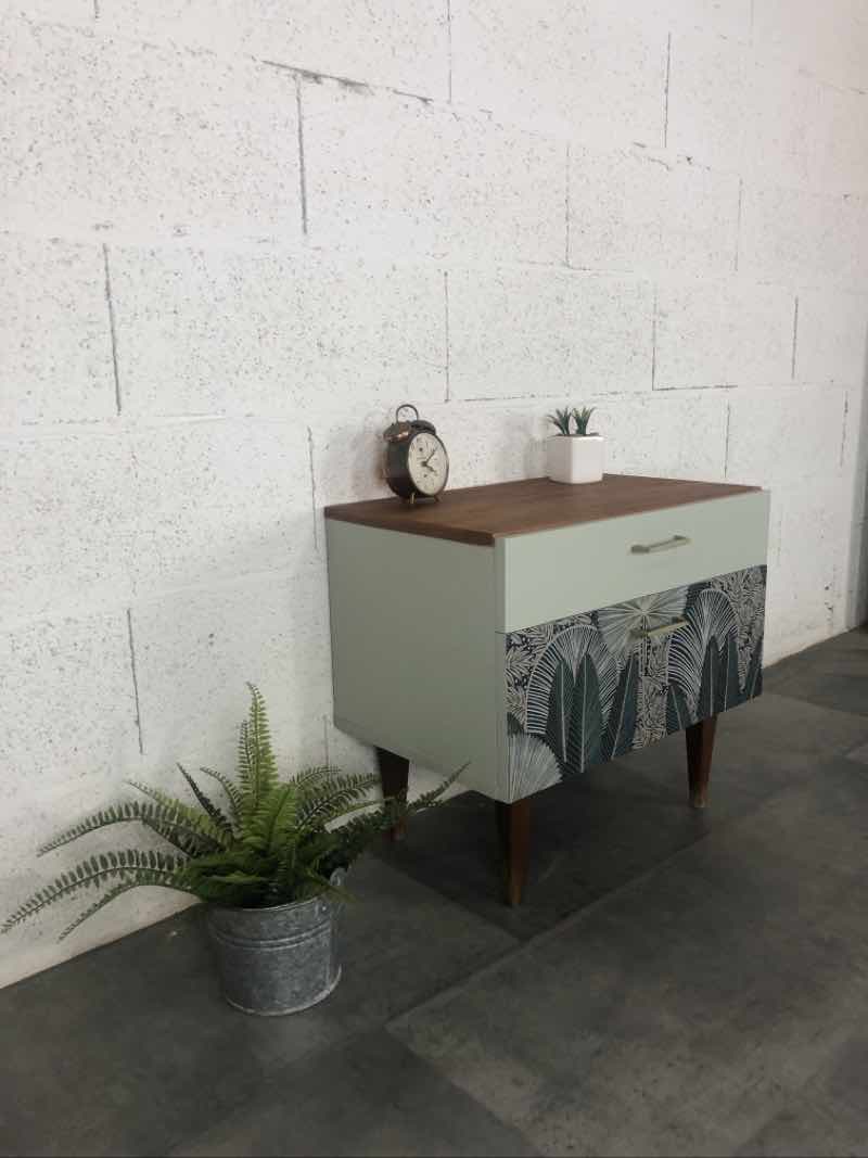 Vintage bedside table