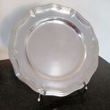 Round silver metal dish Christofle