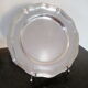 Round silver metal dish Christofle