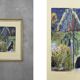 Oil on canvas framed by Frideborg Bryth, Finis Lordes, 1950