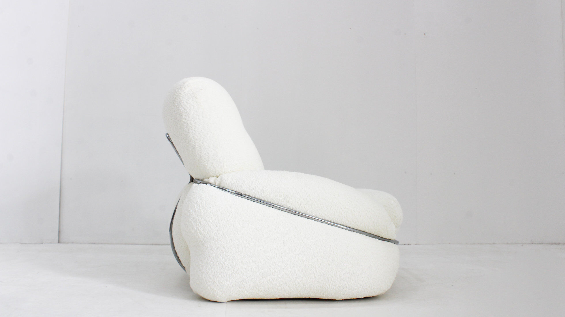 Vintage Adriano Piazzesi Okay armchair 1970s Italy