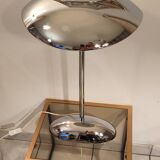Vintage chrome mushroom lamp 1970 to 1980