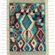 Handmade Tribal Decorative 154 cm x 259 cm Multicolor Wool Carpet