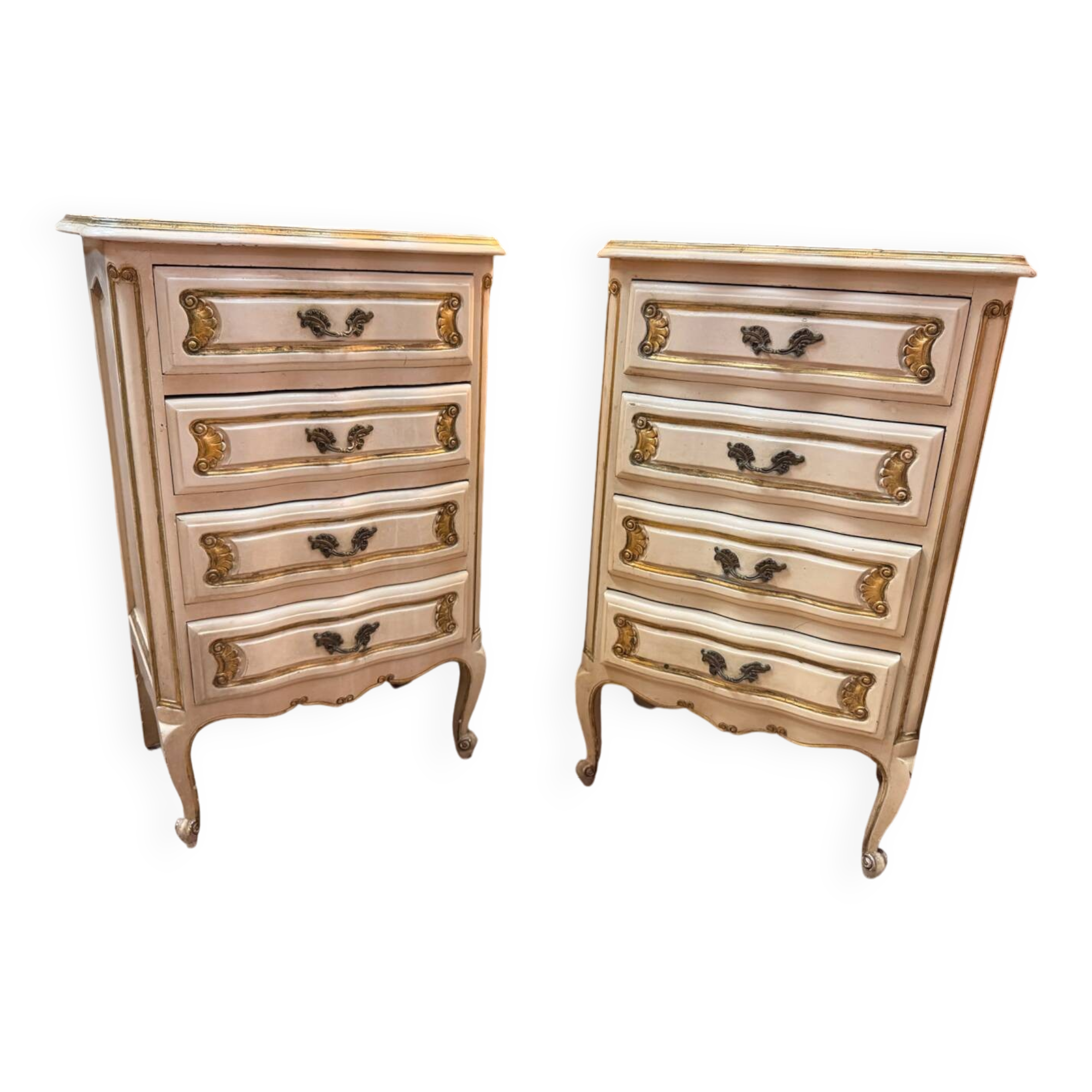 Pair of chiffonier chests of drawers
