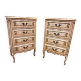 Pair of chiffonier chests of drawers