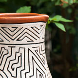 Terracotta pitcher