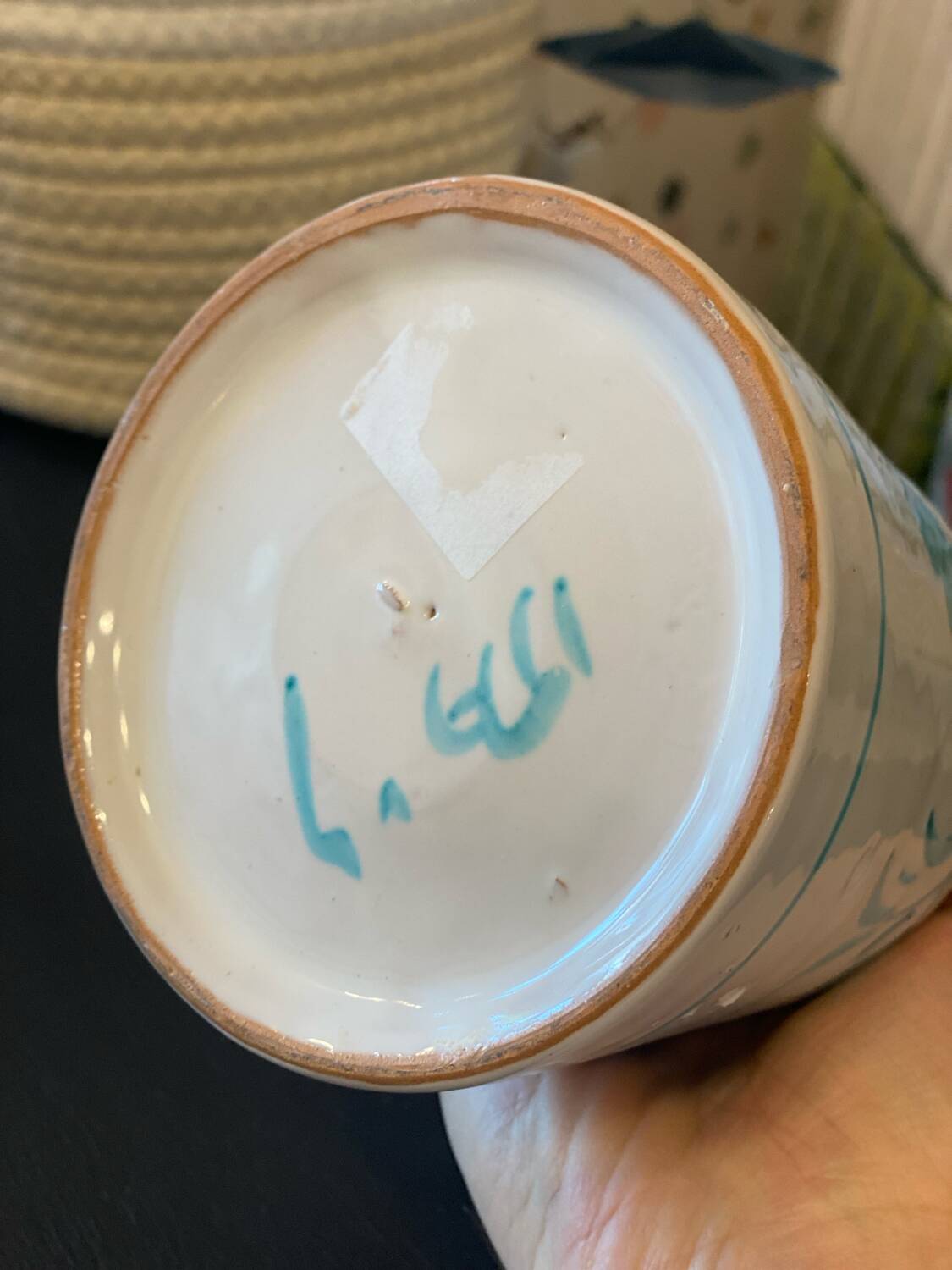 Old Breton vase