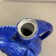 Ancienne verseuse coq bleu cobalt