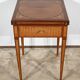 Mahogany and marquetry games table, Art Nouveau, 1920